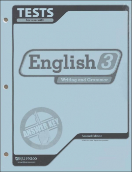 English 3 Testpack Key, Second Edition