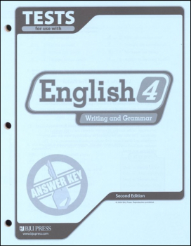English 4 Testpack Key, Second Edition