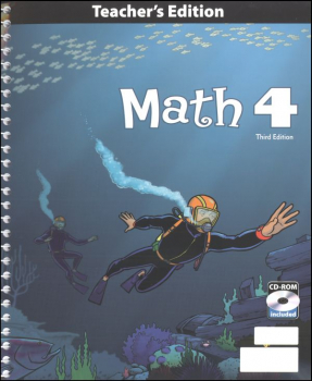 Math 4 Teacher's Edition with CD 3rd Edition