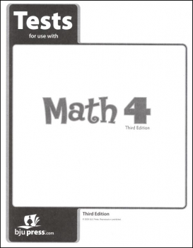 Math 4 Testpack 3rd Edition