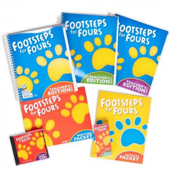 Footsteps K4 Home School Kit 2ED