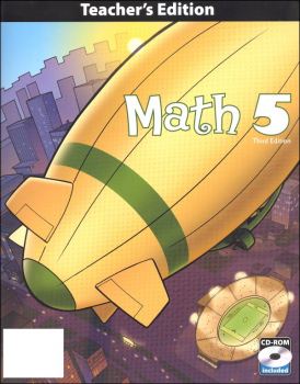 Math 5 Teacher Book & CD 3ED