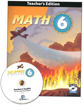 Math 6 Teacher Edition with CD 3rd Edition