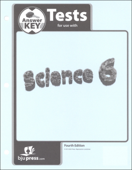 Science 6 Testpack Answer Key 4th Edition