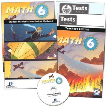 Math 6 Home School Kit 3rd Edition