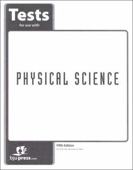 Physical Science Tests 5th Edition