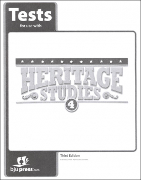 Heritage Studies 4 Tests 3rd Edition