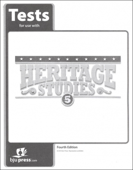 Heritage Studies 5 Tests 4th Edition