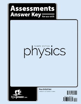 Physics Assessments Answer Key 4th Edition