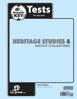Heritage Studies 6 Tests Answer Key 4th Edition