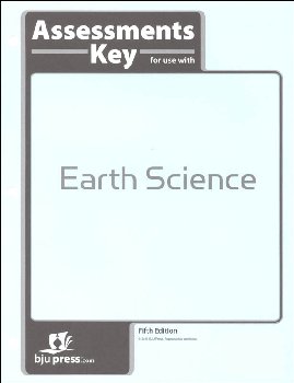 Earth Science Assessments Answer Key 5th Edition