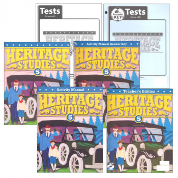 Heritage Studies 5 Home School Kit 4th Edition (updated)