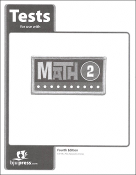 Math 2 Tests 4th Edition - copyright update
