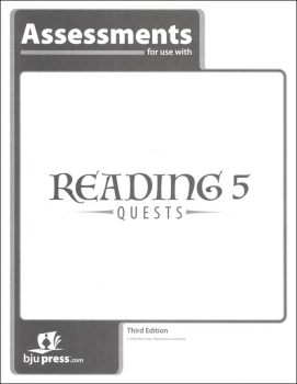 Reading 5 Assessments 3rd Edition