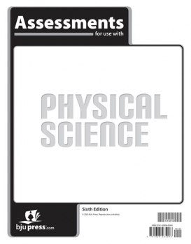 Physical Science Assessments 6th Edition