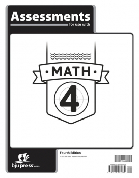 Math 4 Assessments 4th Edition