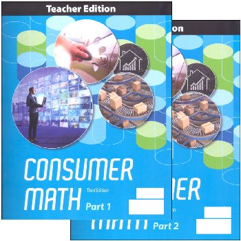 Consumer Math Teacher Edition 3rd Edition | BJU Press | 9781628566420