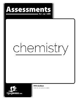 Chemistry Assessments 5th Edition
