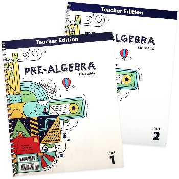 Pre-Algebra Teacher Edition 3rd Edition