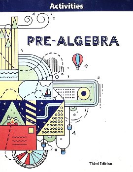 Pre-Algebra Student Activities 3rd Edition