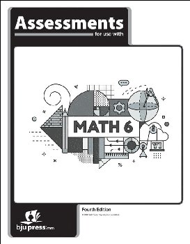 Math 6 Assessments 4th Edition