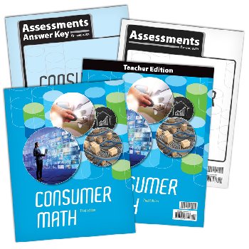 Consumer Math Home School Kit 3rd Edition