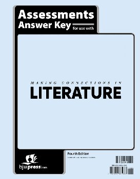 Making Connections in Literature 8 Assessments Answer Key 4th Edition