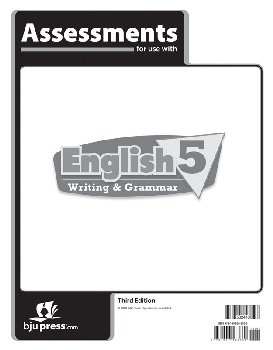 English 5 Assessments 3rd Edition