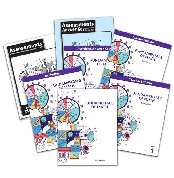 Fundamentals of Math Homeschool Kit 3rd Edition