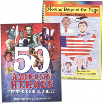 American Heroes Literature Unit Package