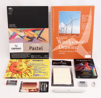 Artistic Pursuits Middle School Book 2 (3rd Edition) Art Supply Bundle