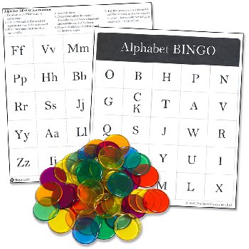 Alphabet Sounds BINGO (includes markers)