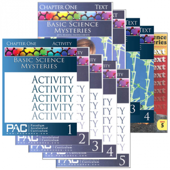Basic Science Mysteries Text & Activities Package (Chapters 1-5)