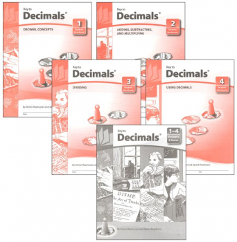 Key to Decimals complete set workbooks + keys