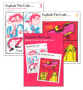 Explode the Code Books 3 & 4 with Teacher Guide (2nd Edition)