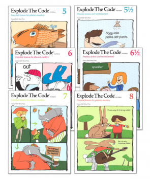 Explode the Code Books 5-8 (including 1/2s) (2nd Edition)
