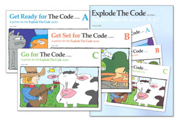 Explode the Code A-C Bundle with Teacher Guide (2nd Edition)