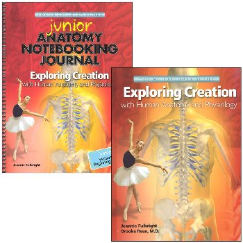 Exploring Creation with Human Anatomy & Physiology Advantage Set with Junior Notebooking Journal