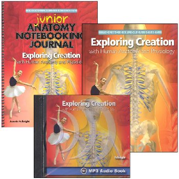 Exploring Creation with Human Anatomy & Physiology SuperSet with Junior Notebooking Journal