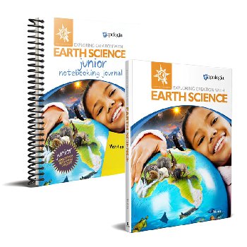 Exploring Creation with Earth Science Advantage Set with Junior Notebooking Journal