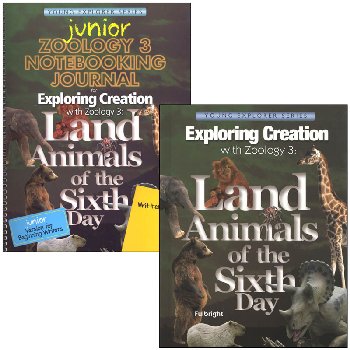 Exploring Creation with Zoology 3 Advantage Set with Junior Notebooking Journal
