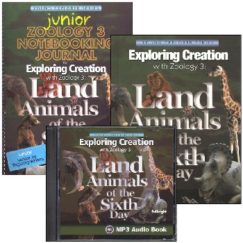 Exploring Creation with Zoology 3 SuperSet with Junior Notebooking Journal