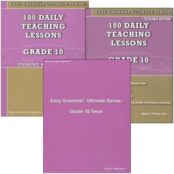 Easy Grammar Ultimate Series Grade 10 Set