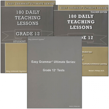 Easy Grammar Ultimate Series Grade 12 Set