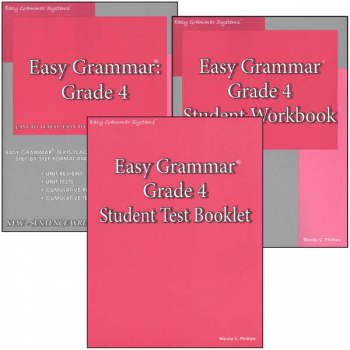 Easy Grammar Grade 4 Set