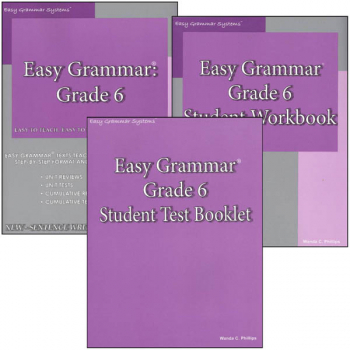 Easy Grammar Grade 6 Set