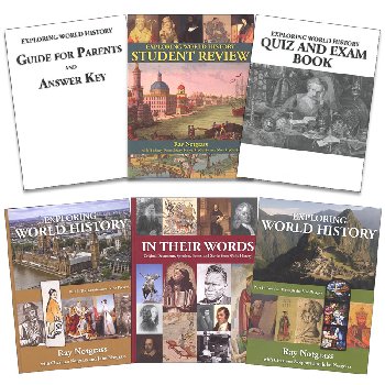 Exploring World History Package with Quiz & Exam Book