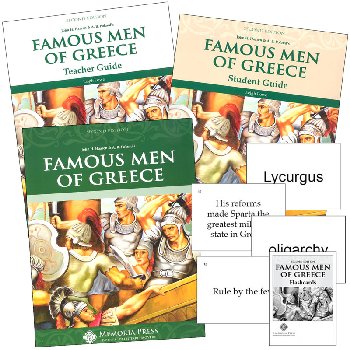 Famous Men of Greece Set (Book, Student, and Teacher)