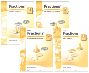 Key to Fractions complete set workbooks only