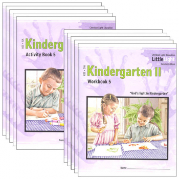Kindergarten II LittleLight Activity Book & Workbook Set (no Tchr)